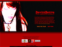 Tablet Screenshot of devinsdesire.com